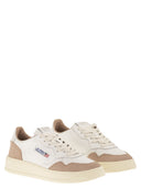 Autry Medalist Low Leather And Suede Sneakers