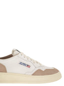 Autry Medalist Low Leather And Suede Sneakers