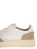 Autry Medalist Low Leather And Suede Sneakers
