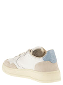 Autry Medalist Low Leather And Suede Trainers