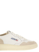 Autry Medalist Low Leather And Suede Trainers