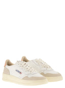 Zapatillas Autry Medalist Low de piel y ante
