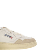 Autry Medalist Low Leather And Suede Sneakers