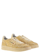 Zapatillas Autry Medalist Low de ante con strass