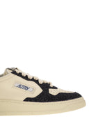 Zapatillas de deporte bajo medallista de Autry con brillo de dos tonos