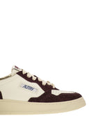 Zapatillas de deporte bajo medallista de Autry con brillo de dos tonos