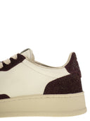 Zapatillas de deporte bajo medallista de Autry con brillo de dos tonos