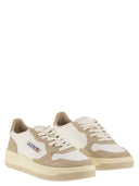 Autry Medalist Low Two Tone Leather Sneakers