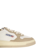 Autry Medalist Low Two Tone Leather Sneakers