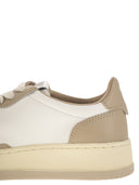 Autry Medalist Low Two Tone Leather Sneakers