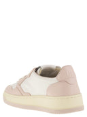 Autry Medalist Low Two Tone Leather Sneakers