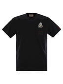 Mc2 Saint Barth Austin T Shirt With Embroidery And Breast Pocket