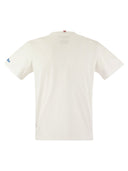 Mc2 Saint Barth Austin T Shirt With Embroidery On Chest Algida Limited Edition
