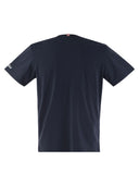 Mc2 Saint Barth Austin T Shirt With Chest Embroidery