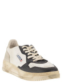 Autry Super Vintage Leather Sneakers