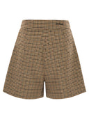 Mc2 Saint Barth Aya Pied De Poule Patterned Shorts
