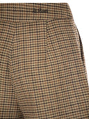 Mc2 Saint Barth Aya Pied De Poule Patterned Shorts