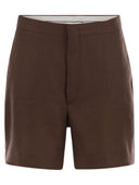 Tagliatore Linen Chino Bermuda Shorts