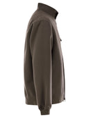 Paltò Artuto Wool And Nylon Bomber Jacket