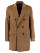 Paltò Gregorio Double Breasted With Double Lance Lapels
