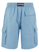 Vilebrequin Linen Cargo Bermuda Shorts
