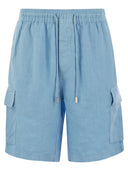 Vilebrequin Linen Cargo Bermuda Shorts