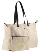 Autry Autry Unisex Nylon Tote Bag With Clutch