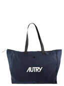 Autry Borsa tote Autry in nylon unisex con pochette