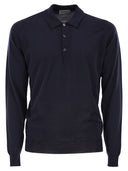 John Smedley Belper Extra Fine Merino Wool Polo Shirt