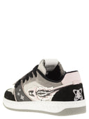 Enterprise Japan Ej Egg Rocket Leather Trainers With Logo