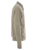 John Smedley Bradwell Cotton Long Sleeved Polo Shirt