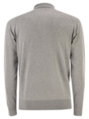 John Smedley Bradwell Cotton Long Sleeved Polo Shirt