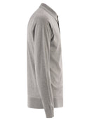 John Smedley Bradwell Cotton Long Sleeved Polo Shirt