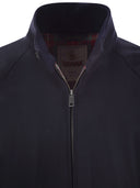 Baracuta Melton Wolle Blend Bomberjacke