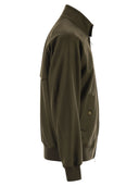 Baracuta G9 Melton Wool And Cashmere Bomber Jacket