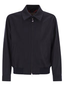 Baracuta G18 Melton Wool And Cashmere Bomber Jacket