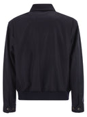 Baracuta G18 Melton Wool And Cashmere Bomber Jacket