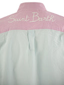 Mc2 Saint Barth Brigitte Shirt With Striped Pattern