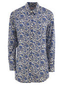 Mc2 Saint Barth Brigitte Shirt With Flower Pattern