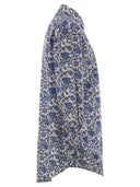 Mc2 Saint Barth Brigitte Shirt With Flower Pattern