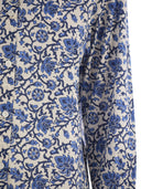 Mc2 Saint Barth Brigitte Shirt With Flower Pattern
