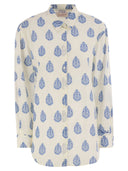 MC2 Saint Barth BRIGITTE Camisa con patrón de Paisley