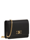 Elisabetta Franchi Lille skulderrem med logo plak