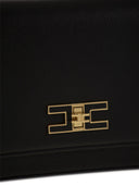 Elisabetta Franchi Lille skulderrem med logo plak