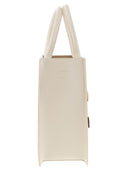 Elisabetta Franchi Medium Shopper With Logo Plaque