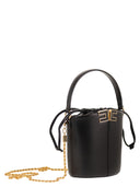 Elisabetta Franchi Bucket Bag With Logo Detail