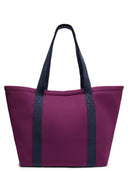 Vilebrequin Polyester Tote Bag With Embossed Turtle Logo