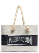 Vilebrequin Canvas Tote Bag With Rope Handles