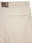Mc2 Saint Barth Piqué Cotton Shorts With Logo
