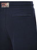 Mc2 Saint Barth Piqué Cotton Shorts With Logo